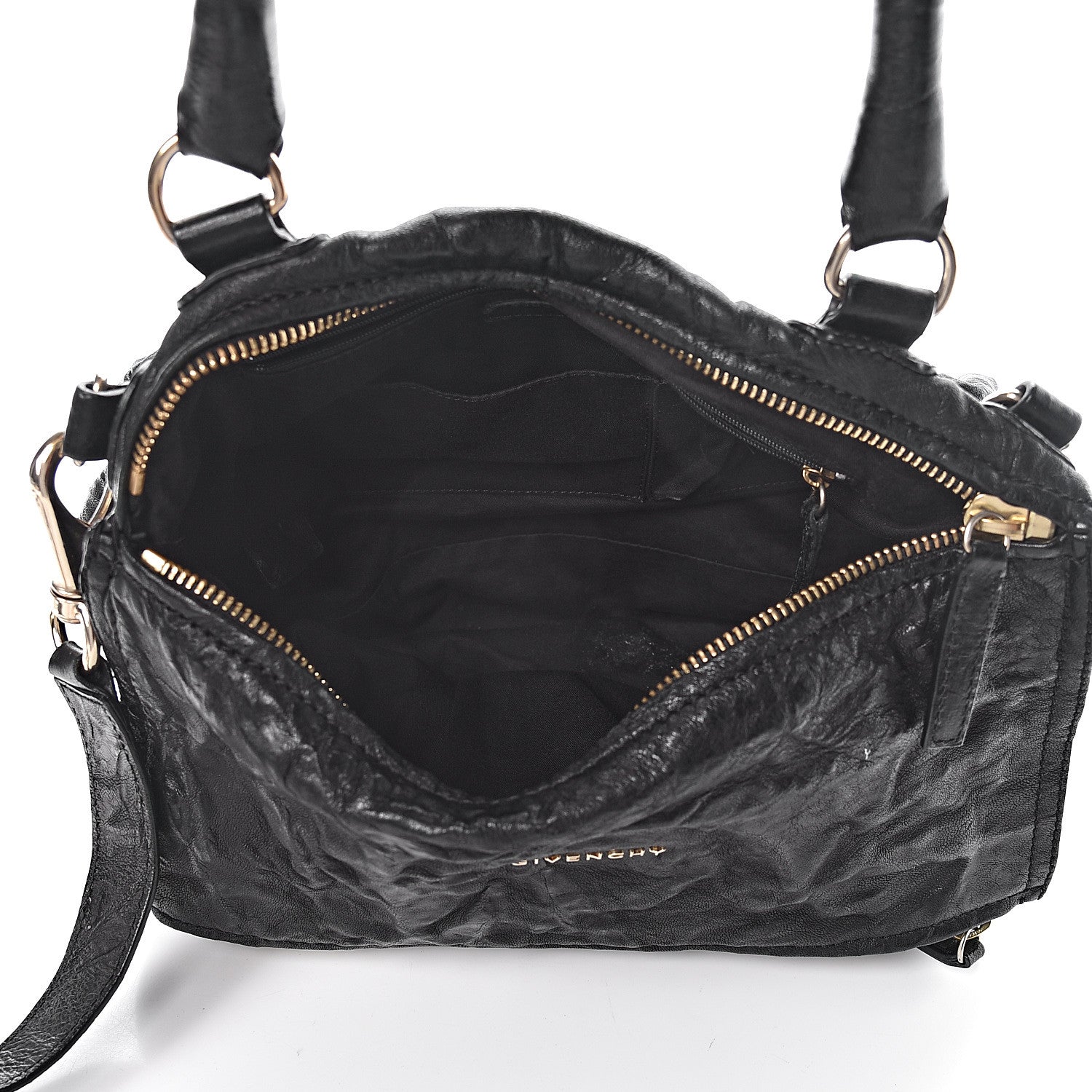 Givenchy Tumbled Sheepskin Medium Pandora Black 6 of 11