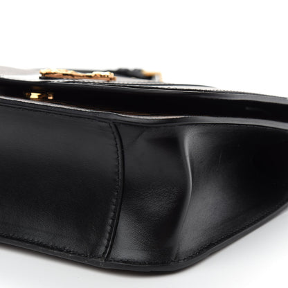 Versace Coated Canvas La Greca Signature Shoulder Bag Black 8 of 8