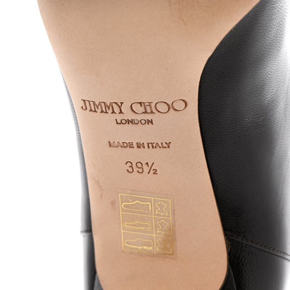 Jimmy Choo Kid Kirby Knee High Boots 39.5 Brown 7 of 8