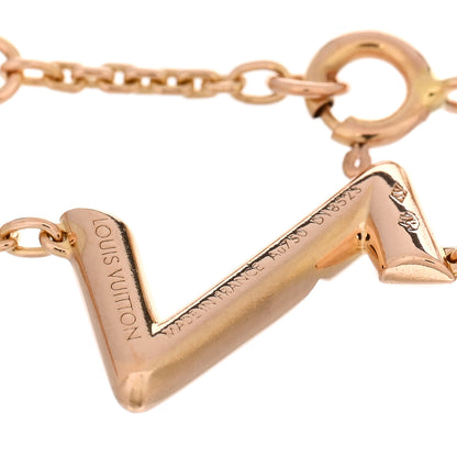 Louis Vuitton 18K Pink Gold Volt Upside Down Chain Bracelet 3 of 3