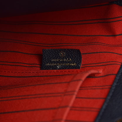 Louis Vuitton Empreinte Montaigne GM Marine Rouge 7 of 18