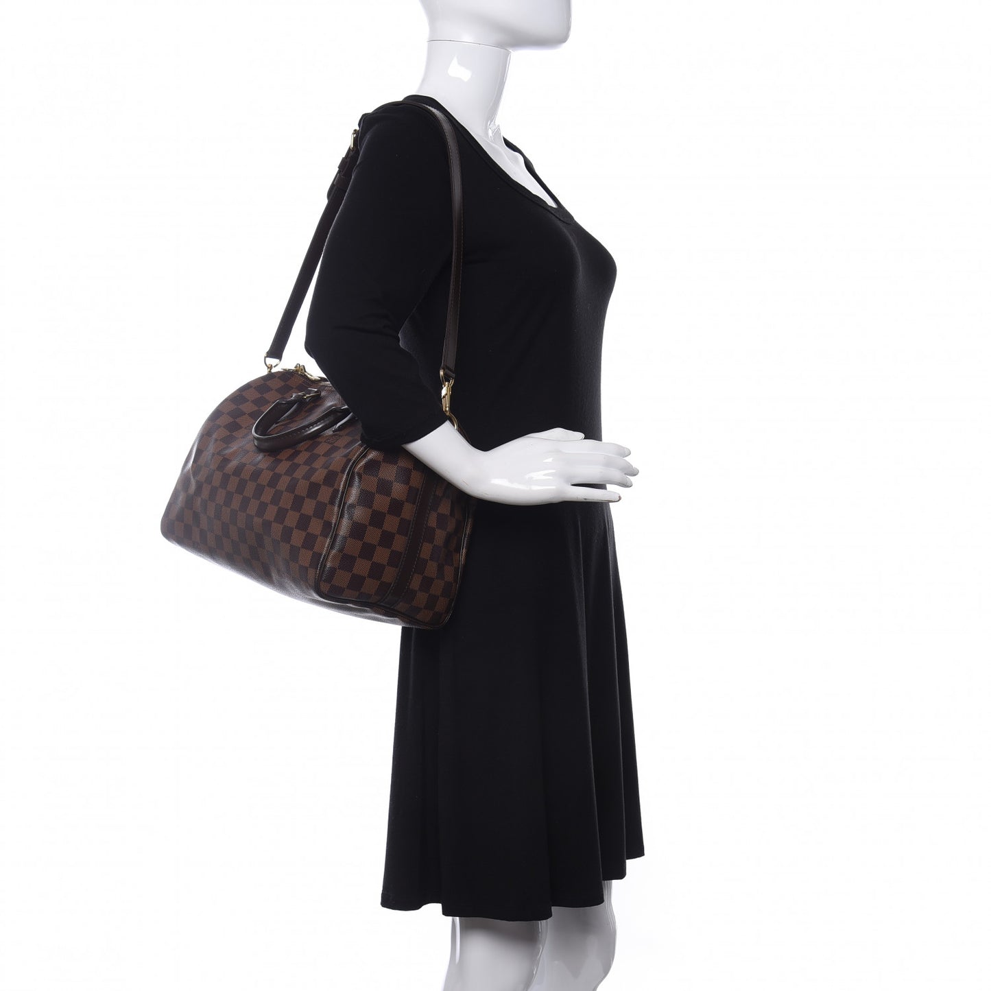 Damier Ebene Speedy Bandouliere 30