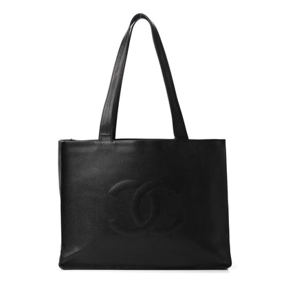 Chanel Caviar CC Shoulder Bag Black 1 of 12