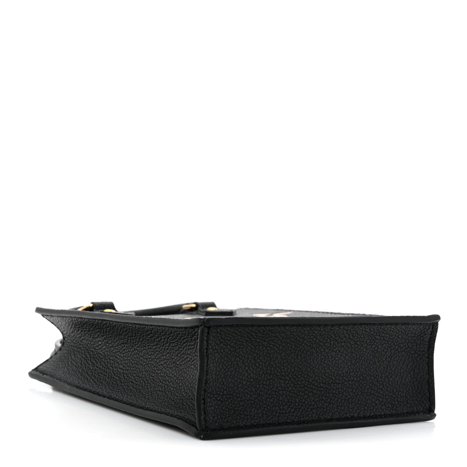 Louis Vuitton Empreinte Monogram Giant Petit Sac Plat Black Beige 4 of 9