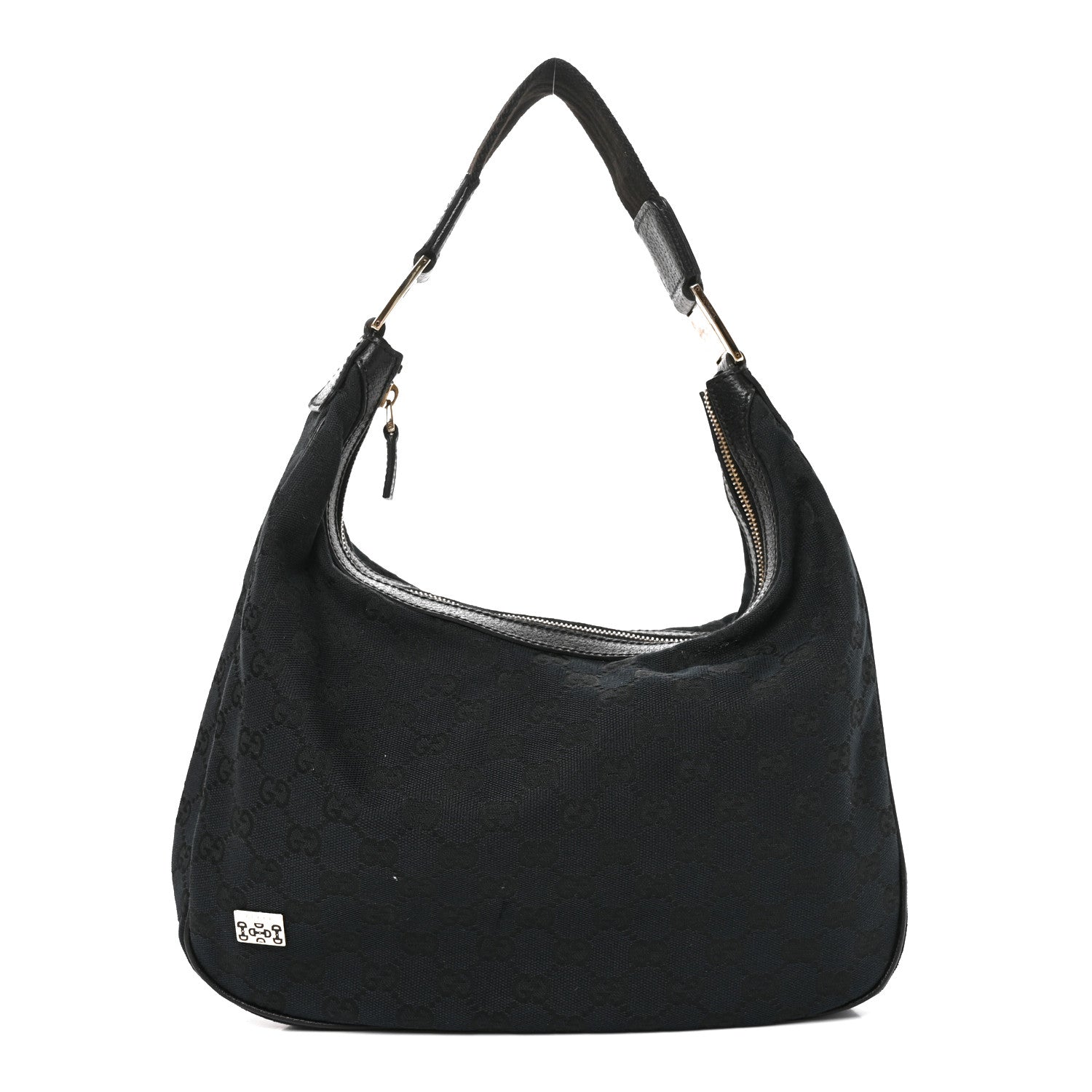 Gucci Monogram Medium Pop Hobo Black 1 of 9