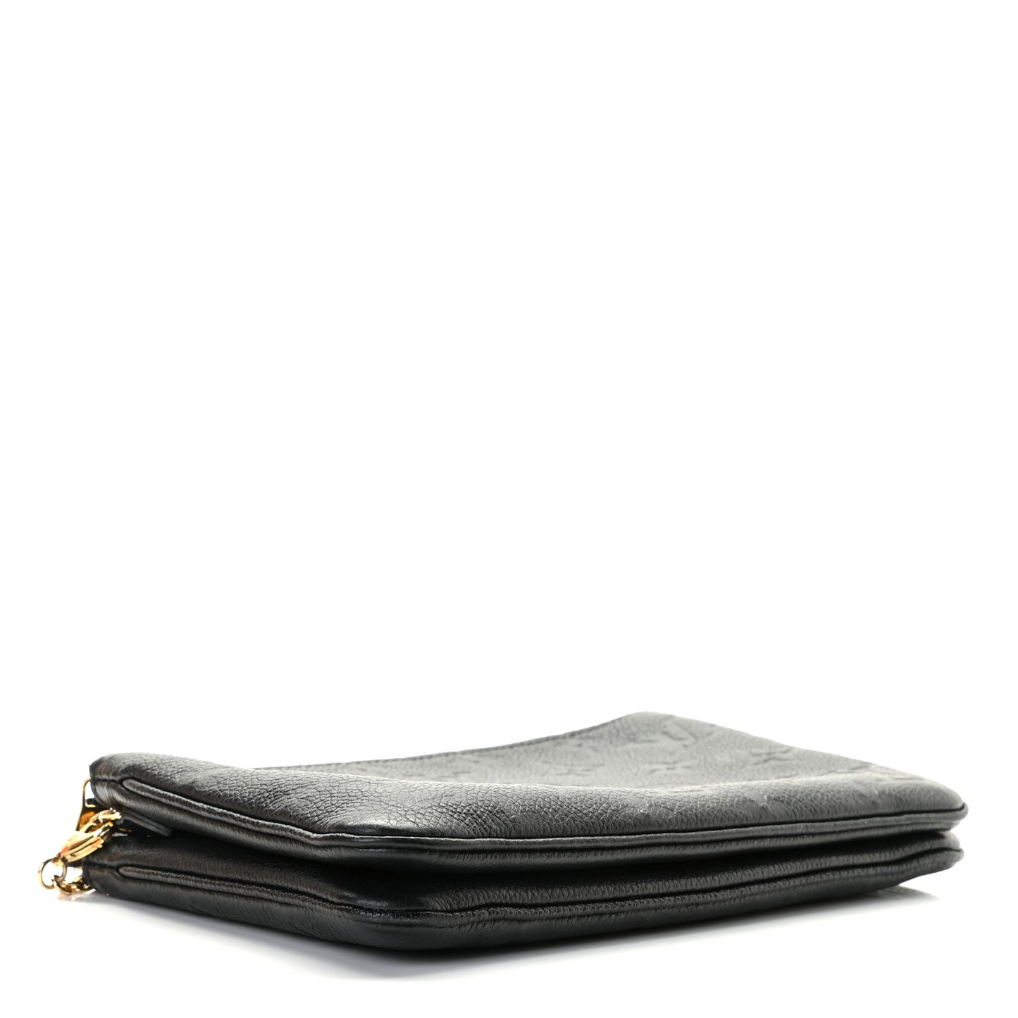 Empreinte Double Zip Pochette Black