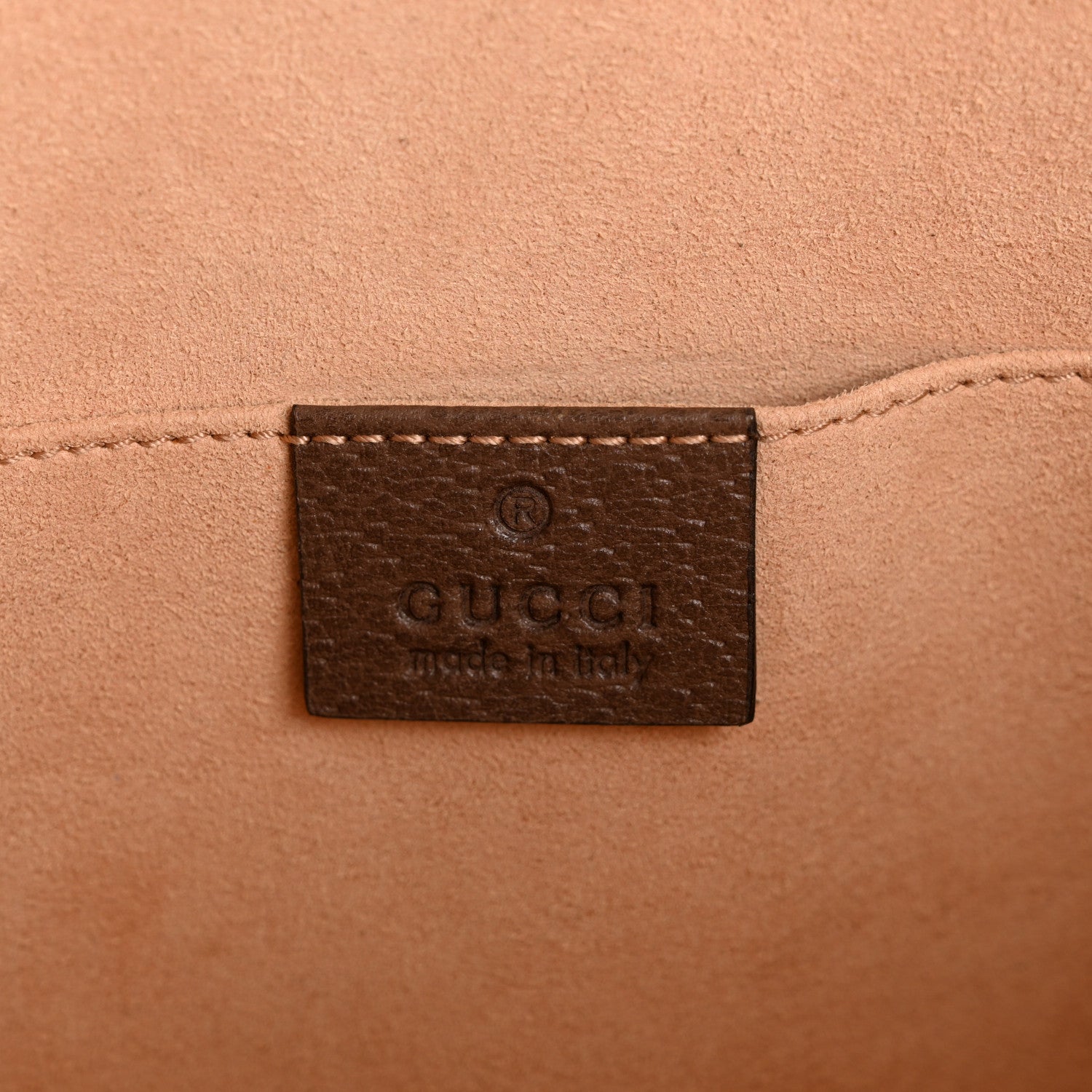 Gucci GG Supreme Monogram Web Ophidia Pouch Brown 6 of 8