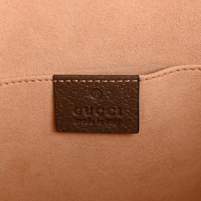 Gucci GG Supreme Monogram Web Ophidia Pouch Brown 6 of 8