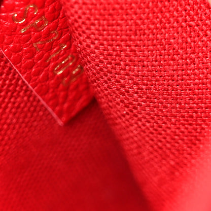 Louis Vuitton Empreinte Pochette Felicie Chain Wallet Scarlet 8 of 12