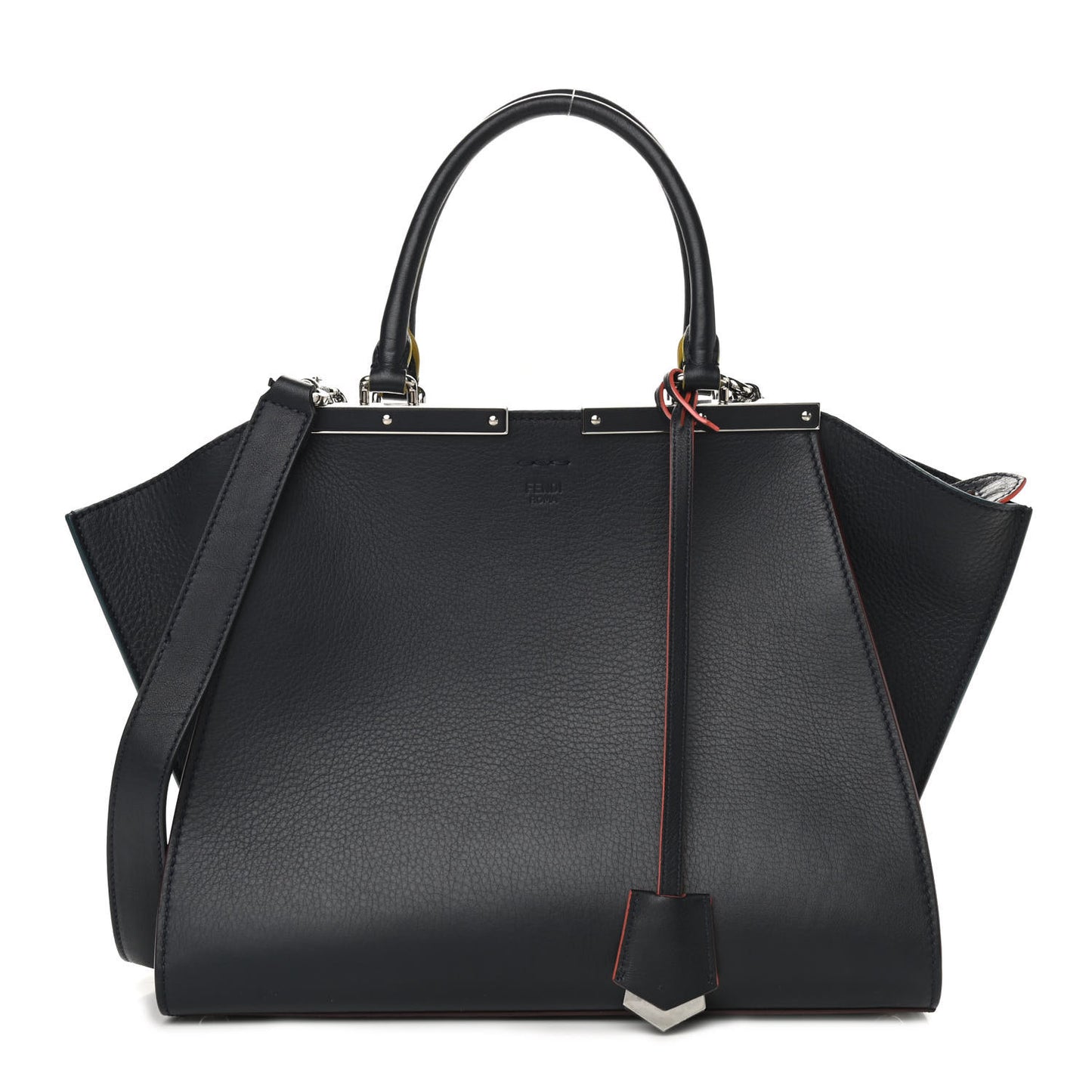 Vitello Dolce Century Petite 3Jours Tote Blue Notte