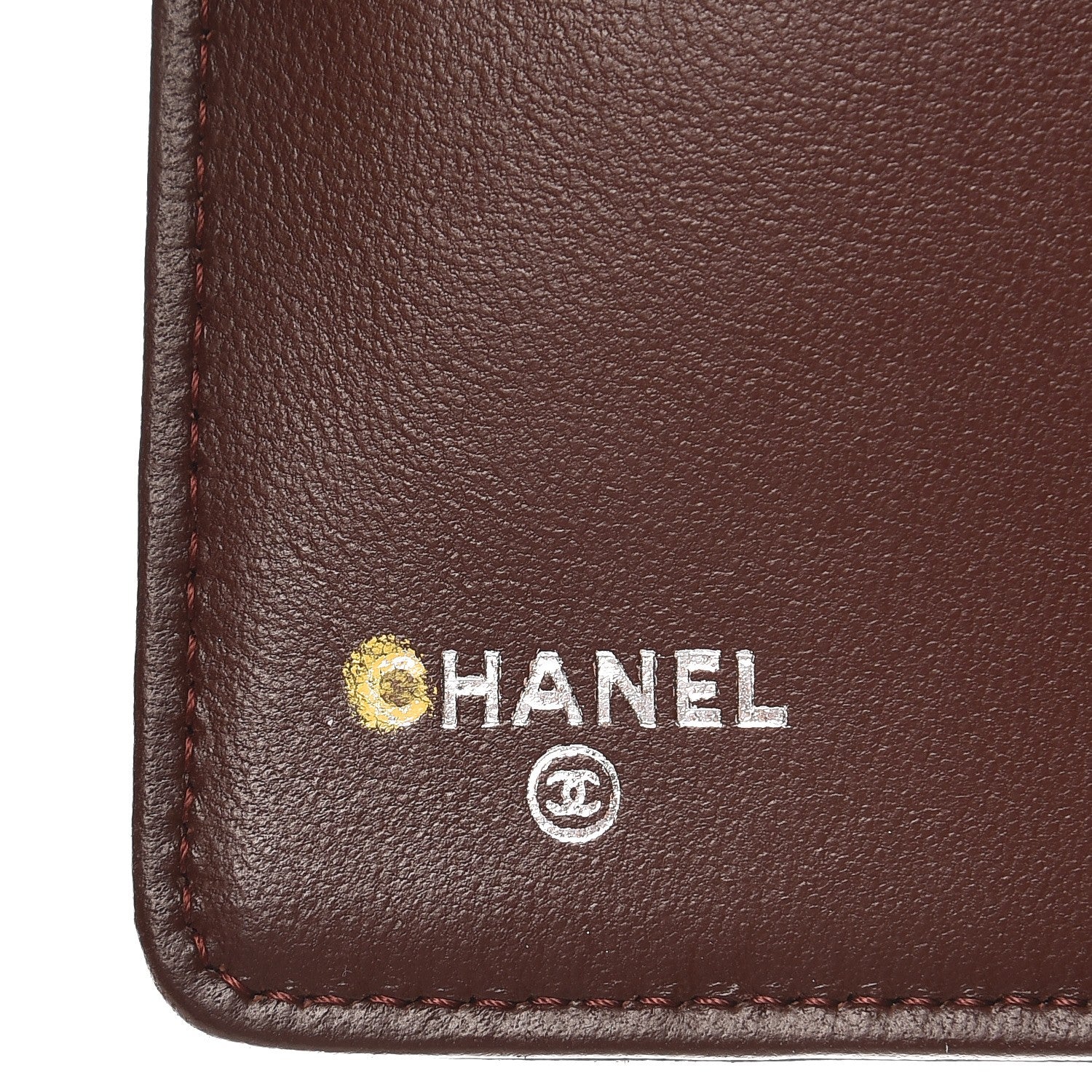 Chanel Quilted Boy Yen Wallet Dark Red 6 of 8