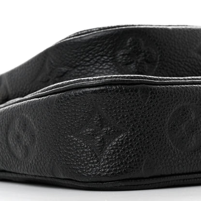Louis Vuitton Empreinte Monogram Giant Multi Pochette Accessories Black 9 of 11