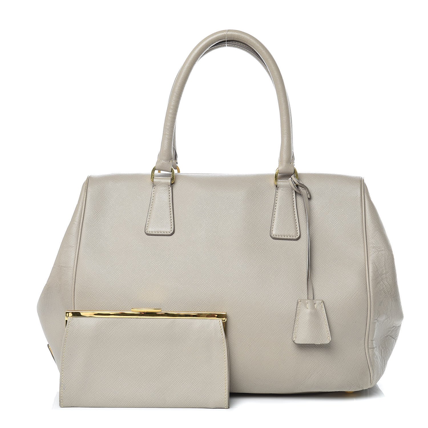Prada Saffiano Tote Argilla 1 of 35