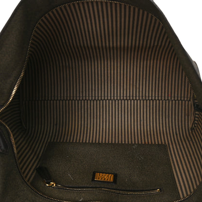 Fendi Zucca Spalmati Medium Roll Tote Tobacco Moro 5 of 12