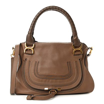 Chloe Calfskin Medium Marcie Satchel Nut 1 of 10