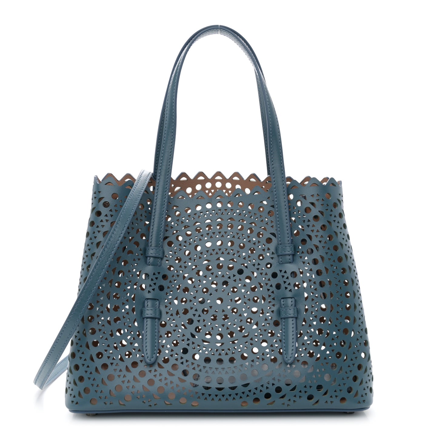 Calfskin Vienne Mina 25 Bag Bleu Ardoise