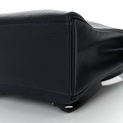 Hermes Togo Kelly Ado Backpack Bleu Nuit 10 of 11