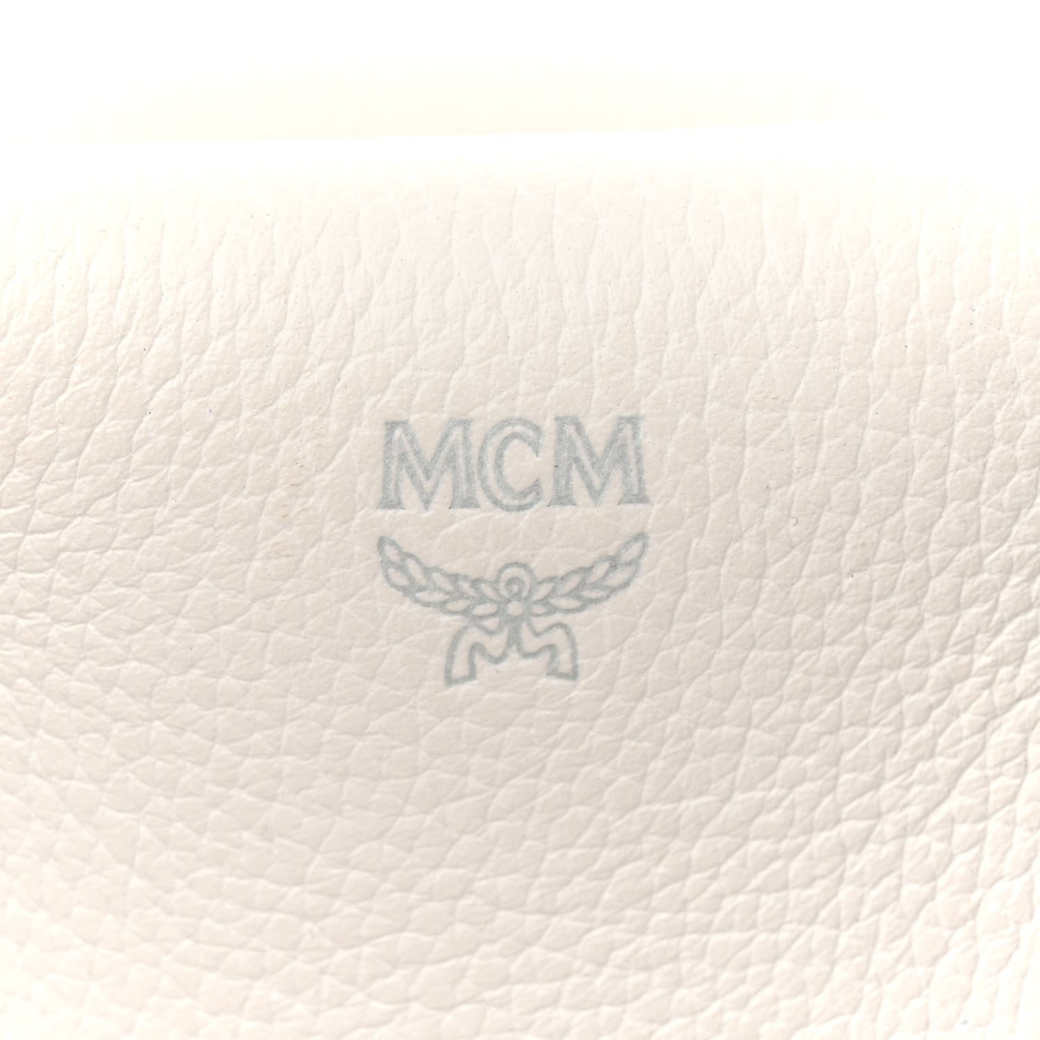 MCM Grained Calfskin Medium Milla Tote White 7 of 26