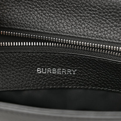 Burberry Grainy Calfskin Embossed Bruno Messenger Black 6 of 9
