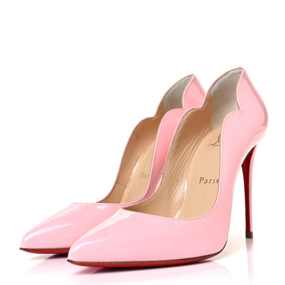 Christian Louboutin Patent Hot Chick 100 Pumps 36.5 Eglantine 3 of 10