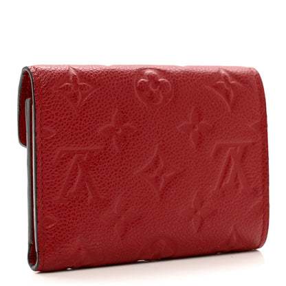 Louis Vuitton Empreinte Victorine Wallet Scarlet 4 of 8