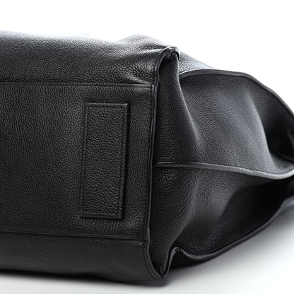Saint Laurent Grained Calfskin Sac De Jour Souple North South Tote Black 9 of 11