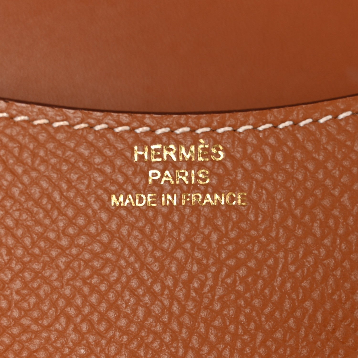 Hermes Epsom Constance Slim Wallet Gold 7 of 10