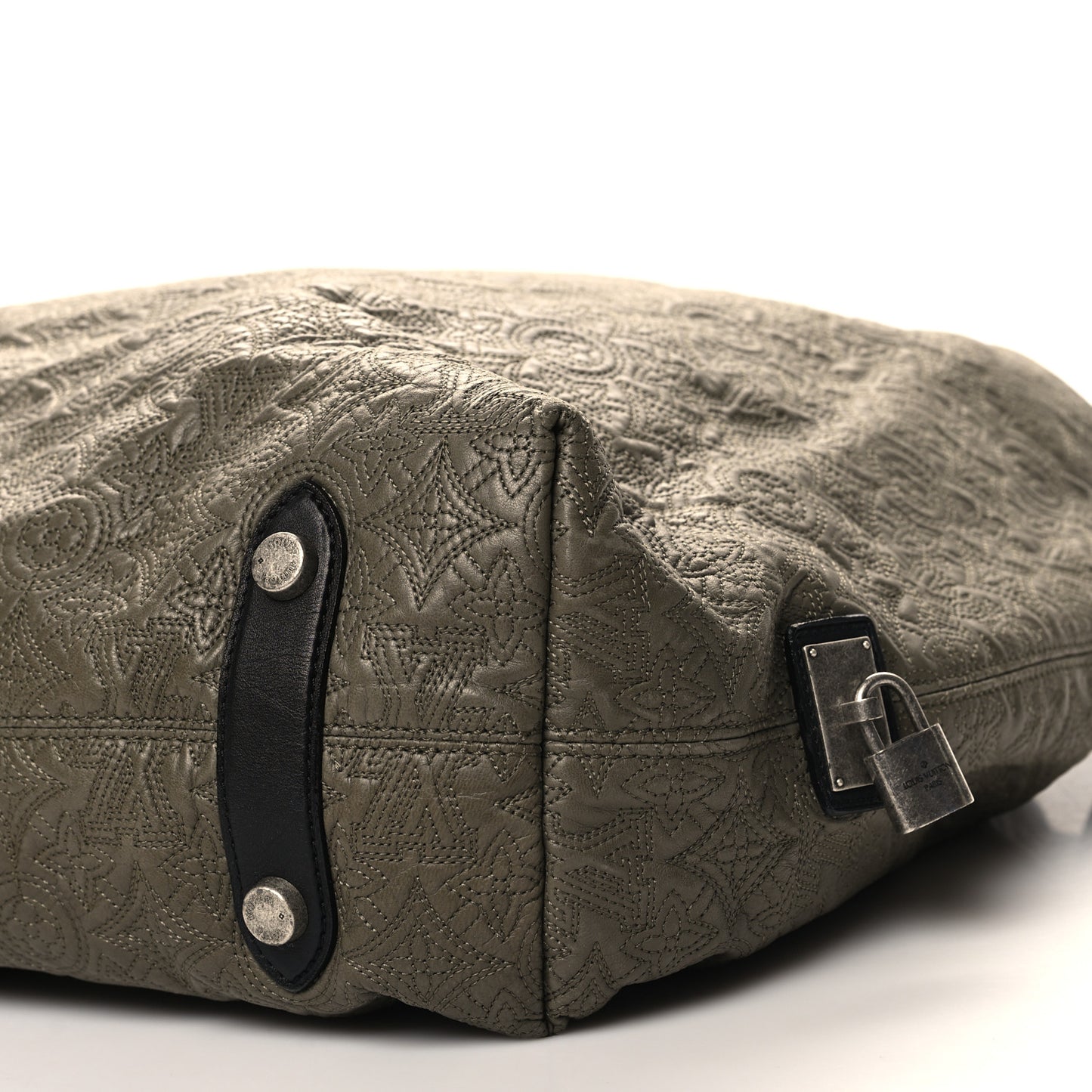 Monogram Lambskin Antheia Hobo GM Olive