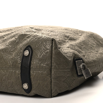 Louis Vuitton Monogram Lambskin Antheia Hobo GM Olive 9 of 9