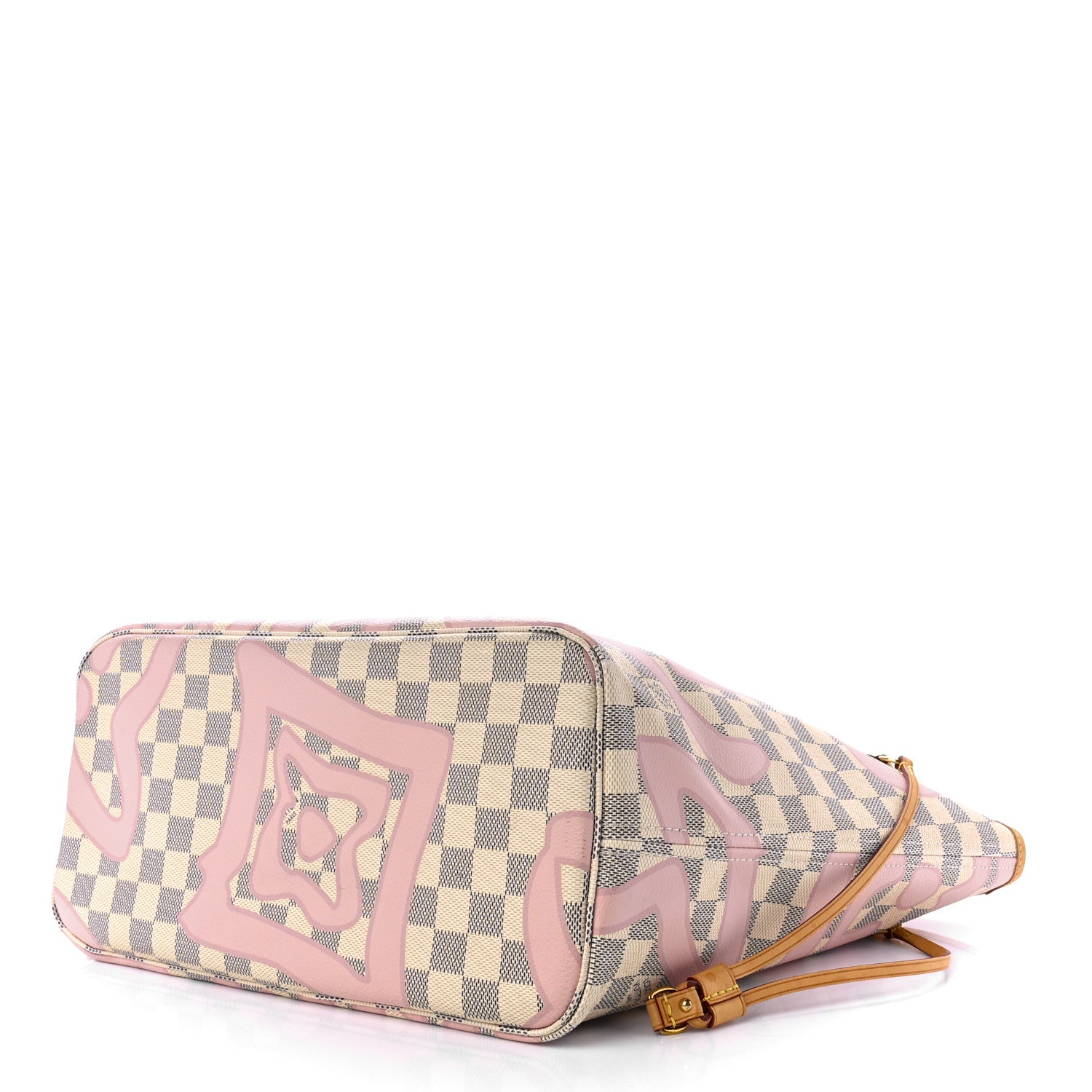 Louis Vuitton Damier Azur Tahitienne Neverfull MM 10 of 14