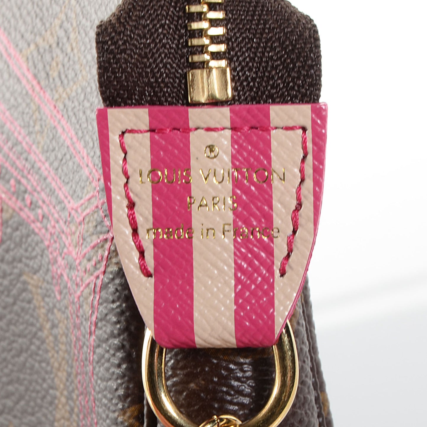 Monogram 2014 Christmas Animation Mini Pochette Accessories