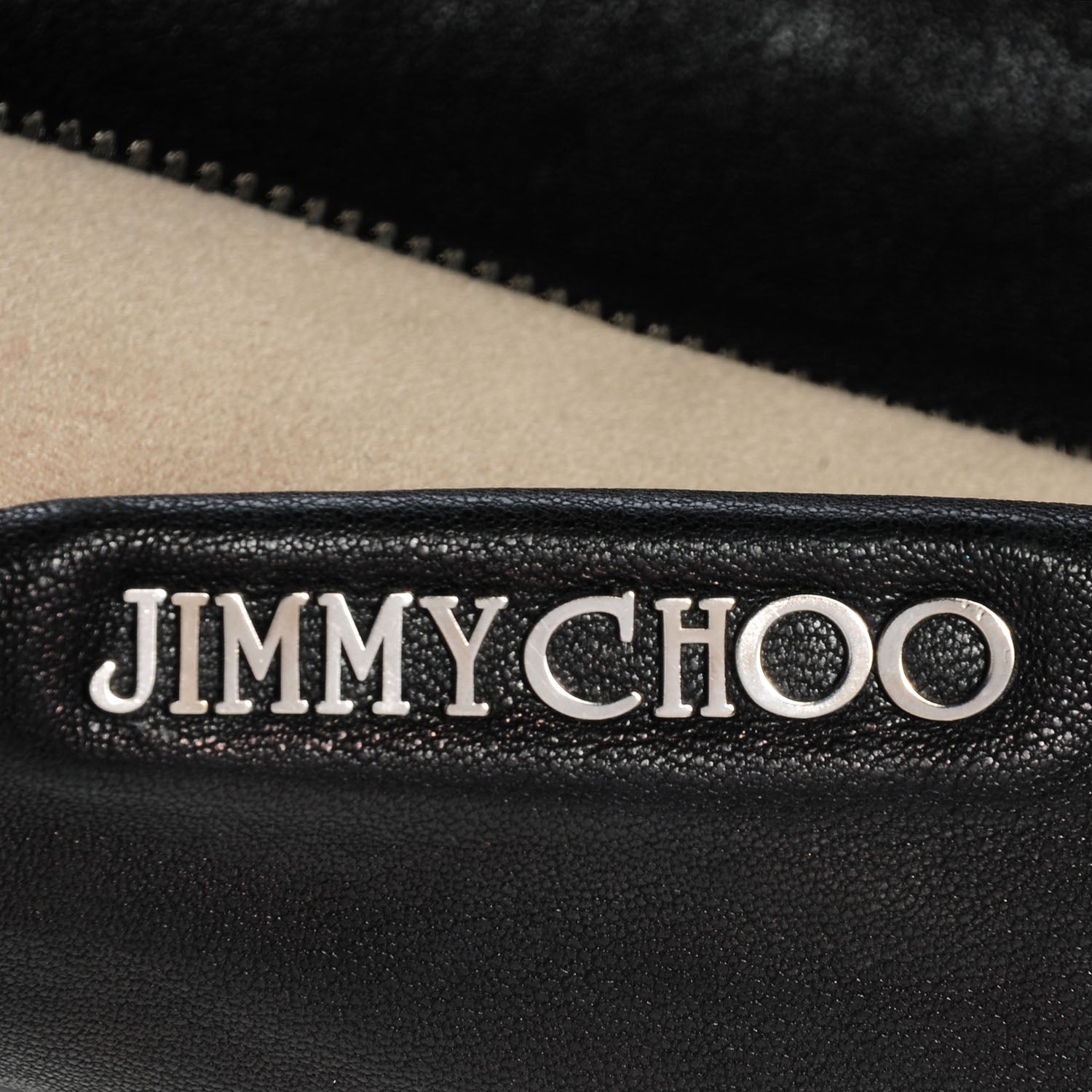 Jimmy Choo Biker Leather Large Crossbody Black 8 of 9