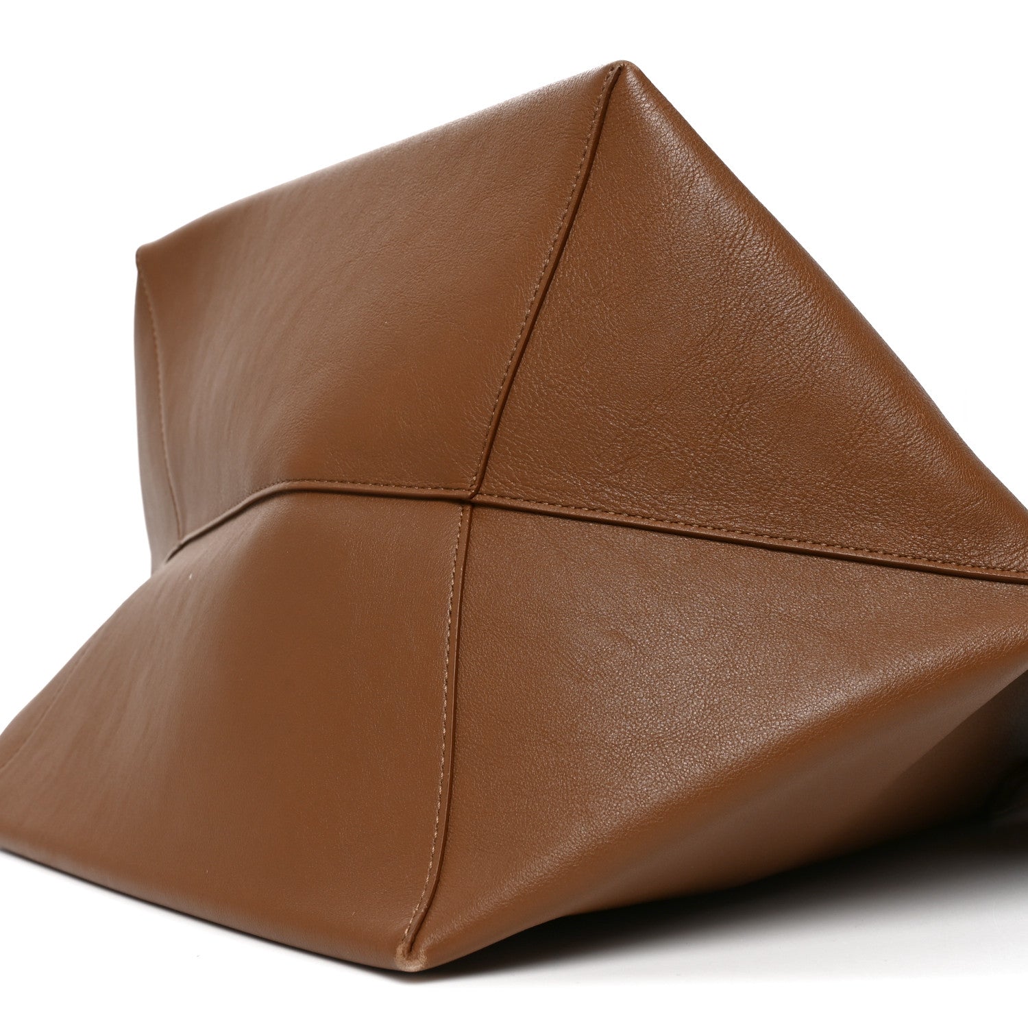 Mansur Gavriel Supple Calfskin Everyday Soft Tote  Brown 10 of 10