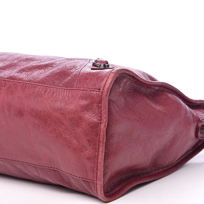Balenciaga Agneau Classic Hardware City Cassis 10 of 17