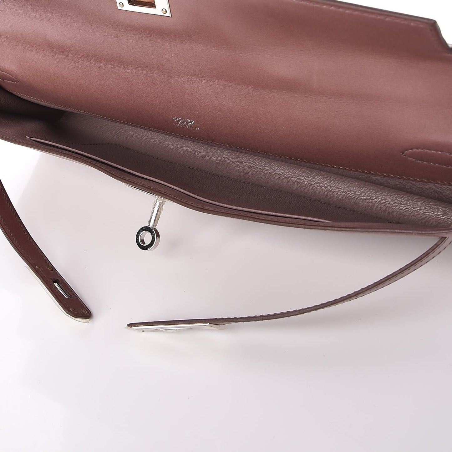 Tadelakt Kelly Cut Clutch Pochette Griolet