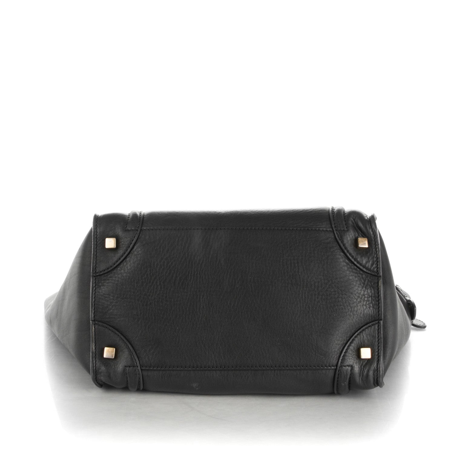Celine Smooth Calfskin Mini Luggage Black 5 of 8