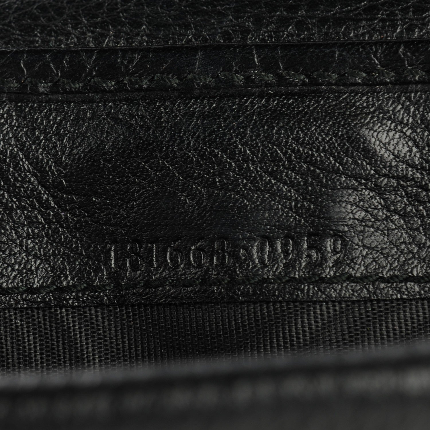 Gucci Guccissima Ladies Web Long Wallet Black 7 of 7