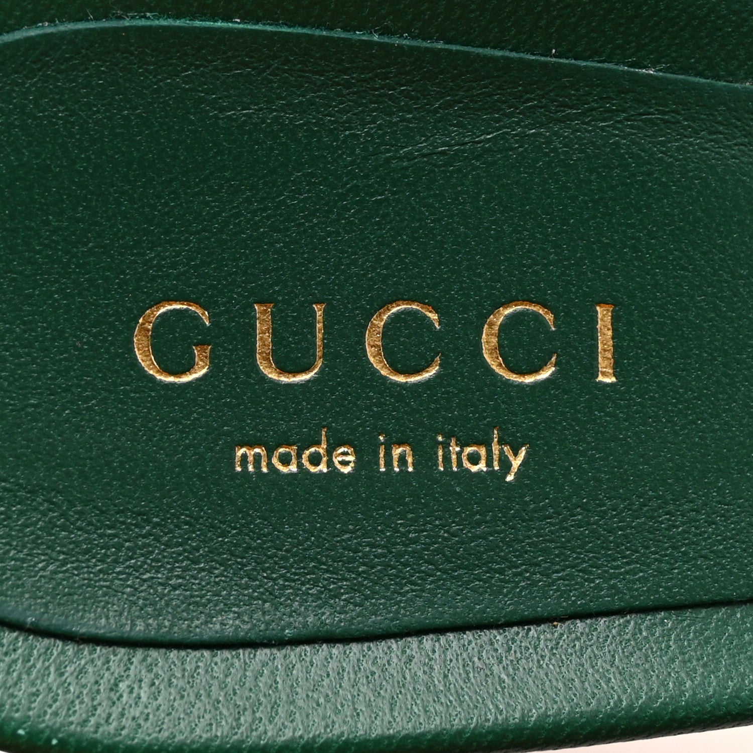 Gucci Nappa Matelasse GG Marmont 75mm Slide Sandals 36 Emerald 7 of 10