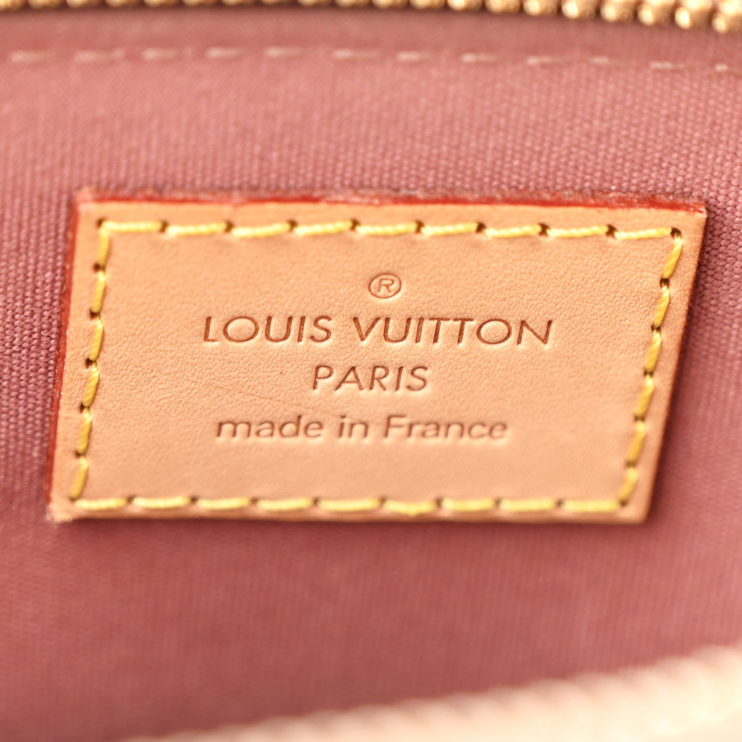 Louis Vuitton Vernis Alma BB Rose Velours 6 of 10