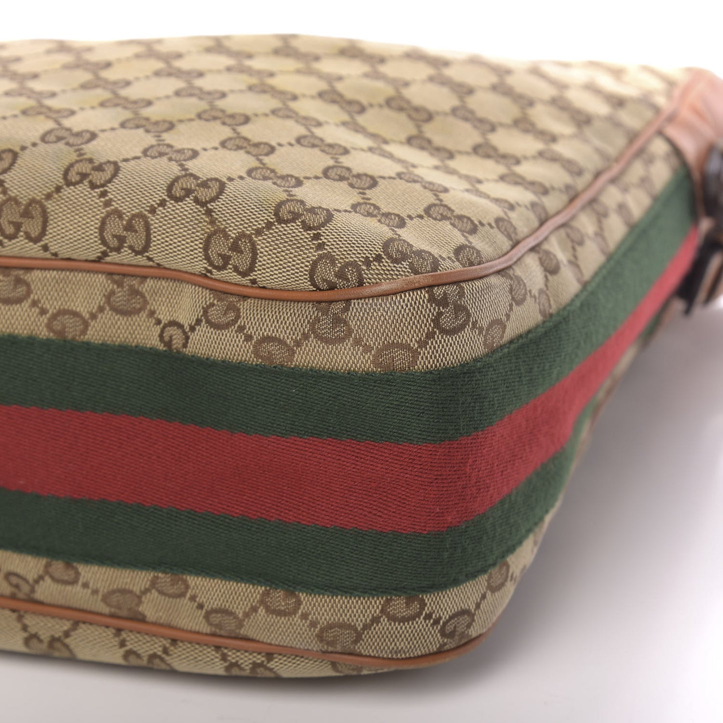 Monogram Medium Heritage Shoulder Bag Light Tobacco