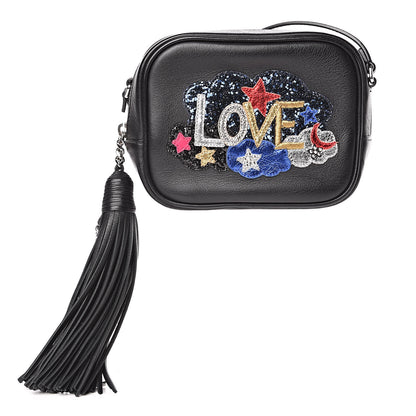 Saint Laurent Calfskin Love Patchwork Blogger Bag Black 1 of 11