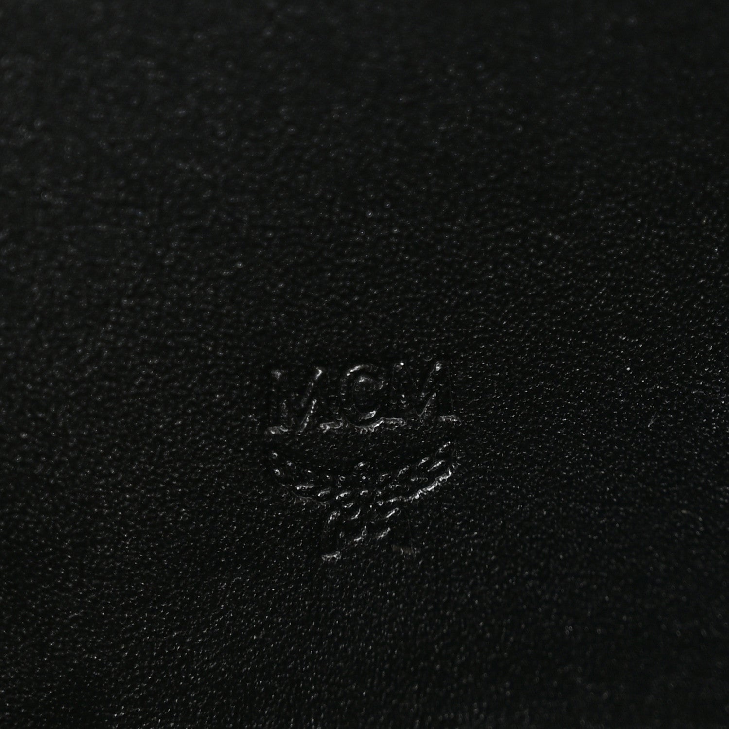 MCM Visetos Large Zip Around Wallet Black 6 of 7
