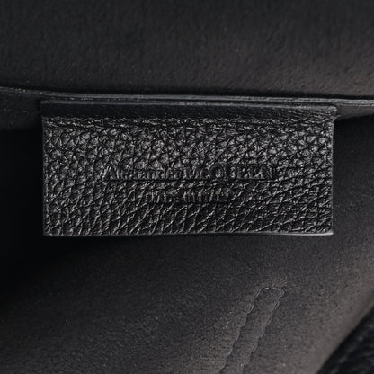 Alexander McQueen Grained Calfskin Skull Open Shopper Tote Black 6 of 6