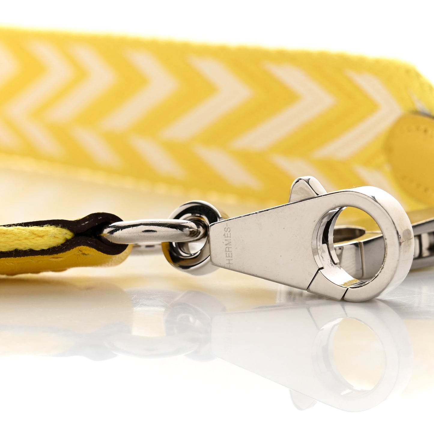 Toile Swift 25mm Sangle ZigZag Shoulder Strap Jaune De Naples White