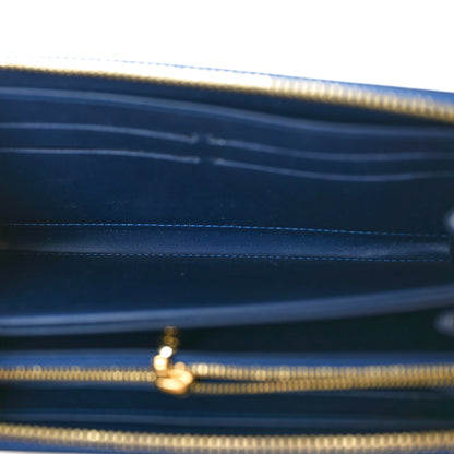 Louis Vuitton Vernis Zippy Wallet Grand Blue 5 of 7