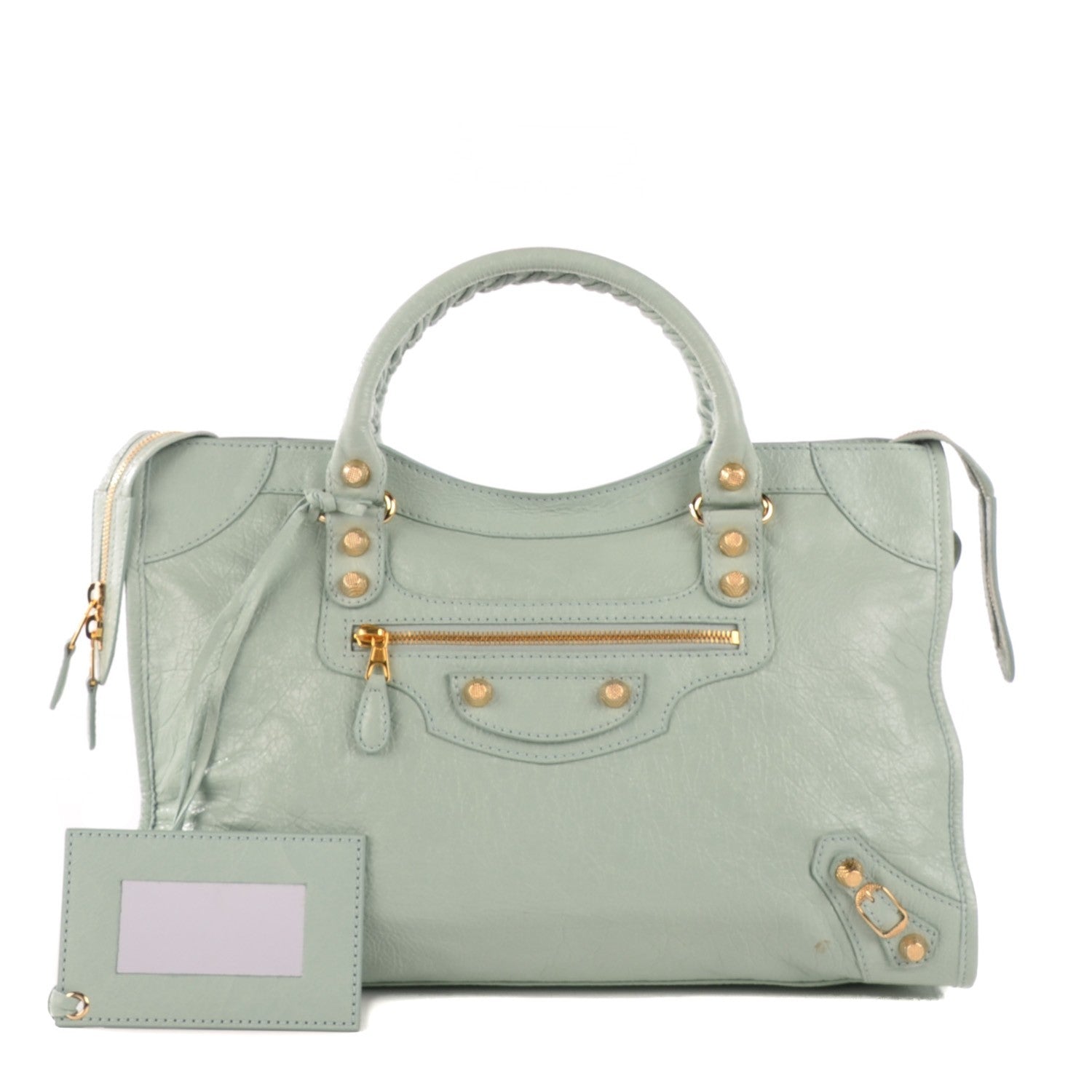 Balenciaga Agneau Giant 12 Gold Hardware City Vert Jade 1 of 9