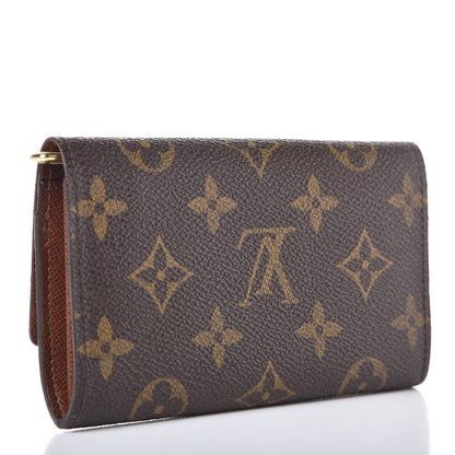 Louis Vuitton Monogram Porte-Monnaie Tresor Wallet 3 of 7