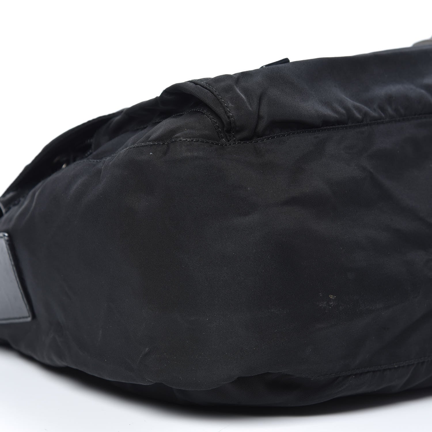 Prada Tessuto Nylon Messenger Bag Black 7 of 12