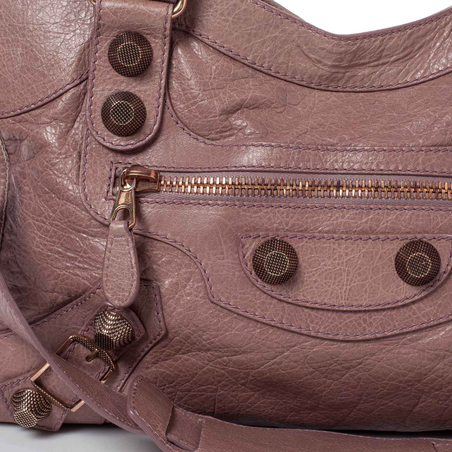 Balenciaga Agneau Giant 21 Rose Gold Hardware City Parme 6 of 10