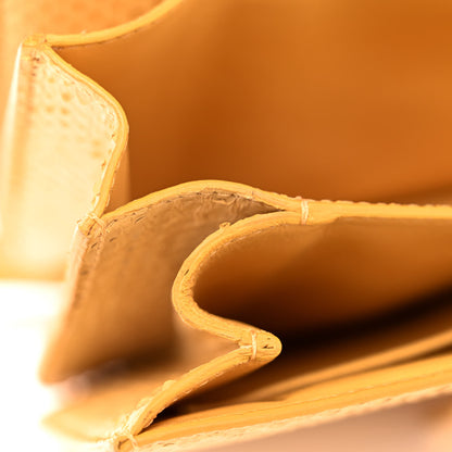 Celine Snakeskin Medium Classic Box Yellow 10 of 12